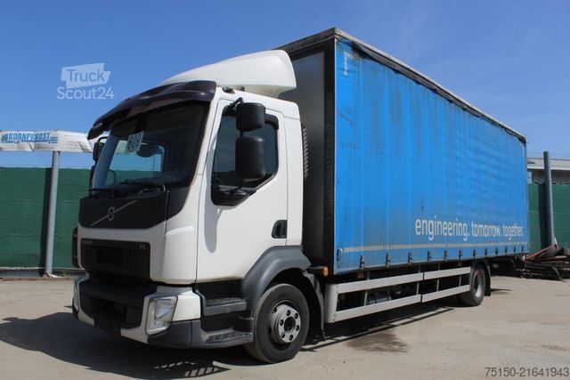 Tentinė platforma sunkvežimis VOLVO FL 210 4x2 BL - Nr.: 609