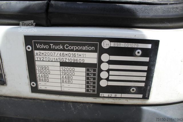 Tentinė platforma sunkvežimis VOLVO FL 210 4x2 BL - Nr.: 609