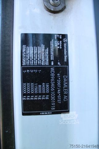 Cap tractor voluminos MERCEDES-BENZ 1845 4x2 LL - BigSpace - 2 x Tank Nr.: 918