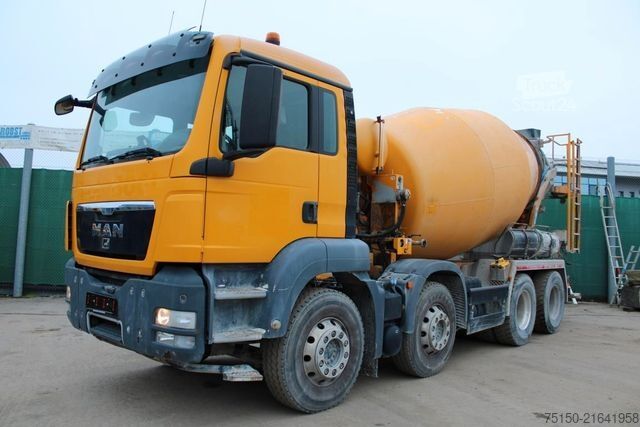 Beton mikser kamyonu MAN TGS 32.400 8x4 BB STETTER 9 m³ - EURO 5 Nr.: 044