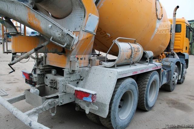 Beton mikser kamyonu MAN TGS 32.400 8x4 BB STETTER 9 m³ - EURO 5 Nr.: 044