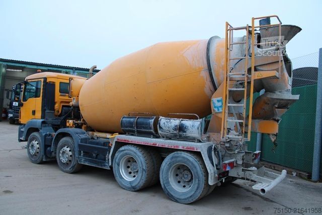 Beton mikser kamyonu MAN TGS 32.400 8x4 BB STETTER 9 m³ - EURO 5 Nr.: 044