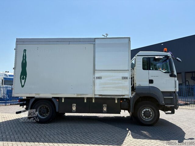 Resväska MAN TGS 18.400 4X4 Off-Road / Closed Box / 285.000 ...
