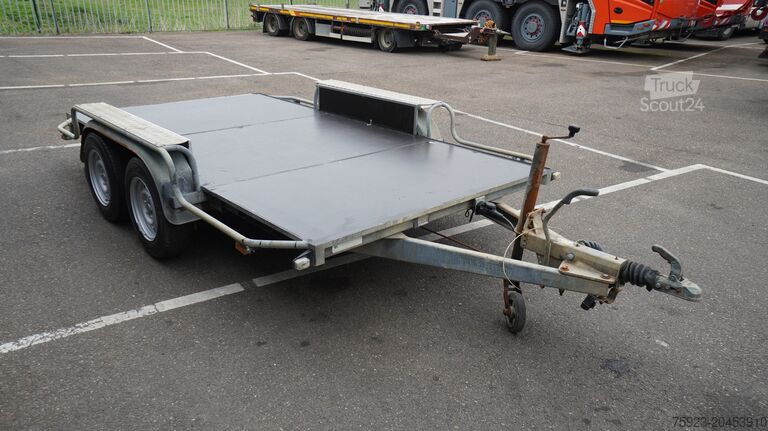 Zwiastun platformy Hapert 2 AXLE FLATBED TRAILER