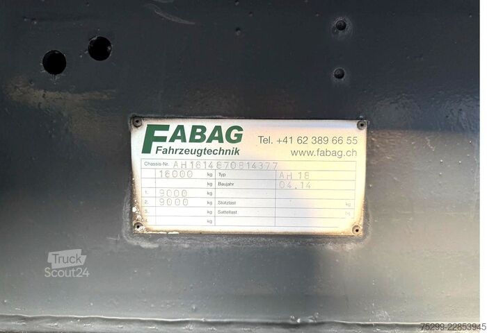 2014-es Fabag AH18 Carrier Supra 950 TK FABAG AH18 Carrier Supra 950 TK