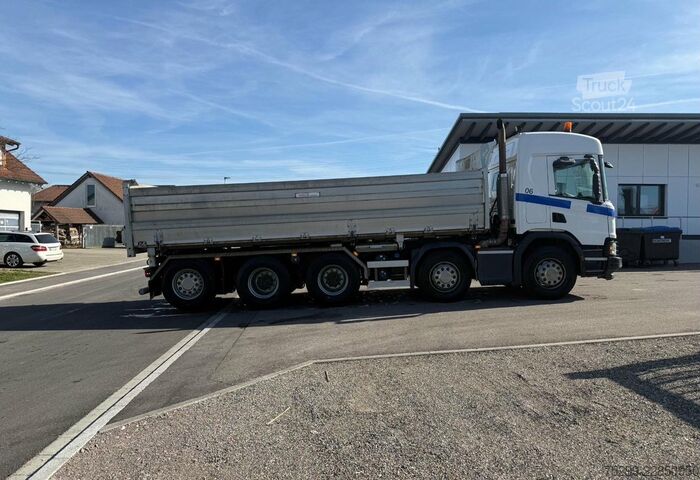 2020 SCANIA P500 10x4*6 Trösch 3SK, első hajtott tengely sérült Scania P500 XT 10x4*6 erste Antriebsachse Schaden