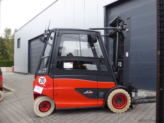 Ανυψωτικό περονοφόρο με εμπρόσθιο φορτηγό Linde E50HL-01/600