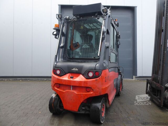 Ανυψωτικό περονοφόρο με εμπρόσθιο φορτηγό Linde E50HL-01/600