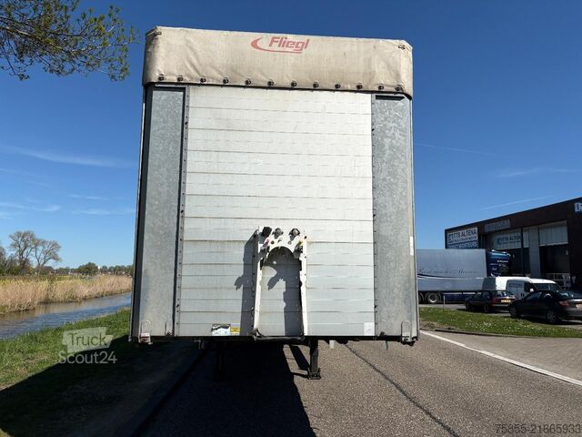 Lonas correderas Fliegl SDS 350 Lift-Axle / BPW Disc / NEW APK-TÜV / NL...