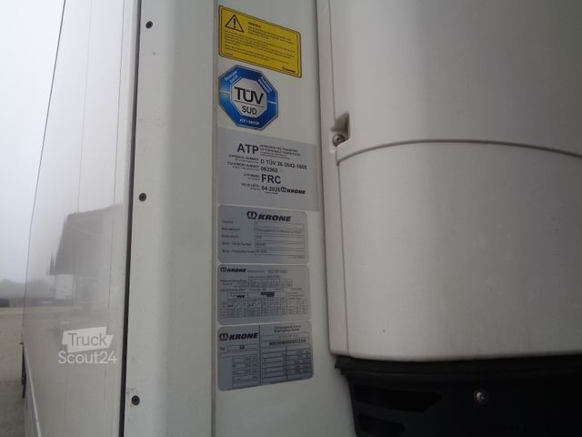 Chladený náves KRONE SD Carrier Doppelstock Trennwand Liftachse