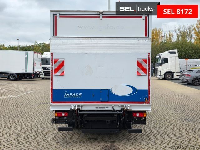 Skriňová dodávka FUSO Canter 9C18 / Ladebordwand / 3 Sitzen