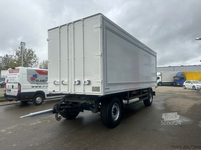 Remolque caja Walther Iso Kofferanhänger durchladbar LBW 2to