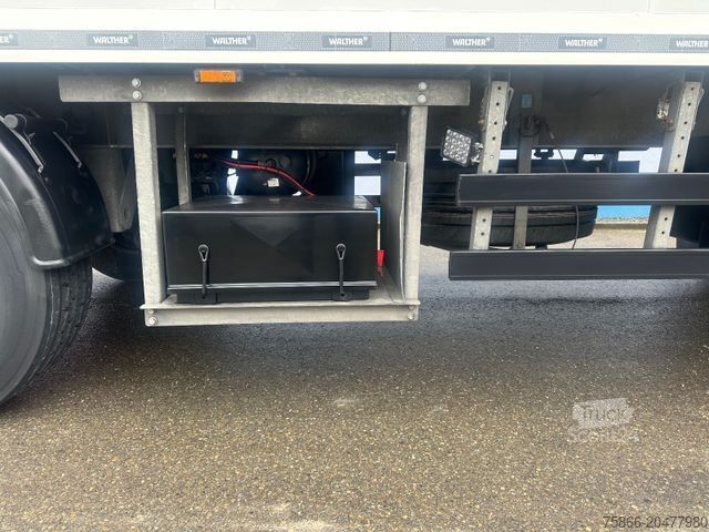 Remolque caja Walther Iso Kofferanhänger durchladbar LBW 2to