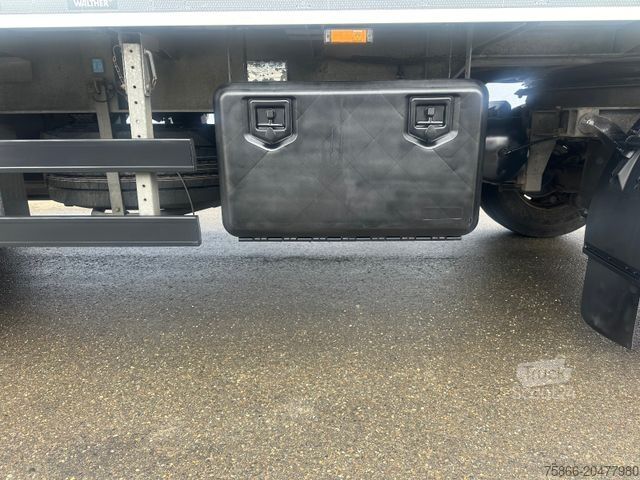 Remolque caja Walther Iso Kofferanhänger durchladbar LBW 2to