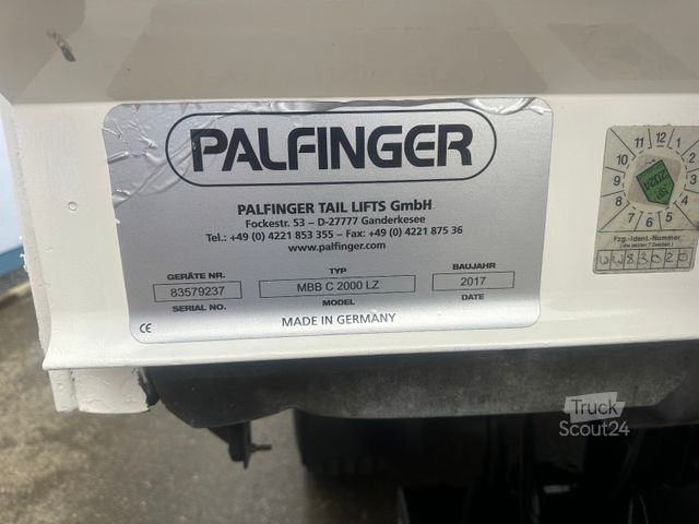 Box trailer  Walther Iso Kofferanhänger durchladbar LBW 2to