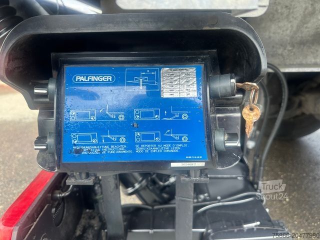 Remolque caja Walther Iso Kofferanhänger durchladbar LBW 2to