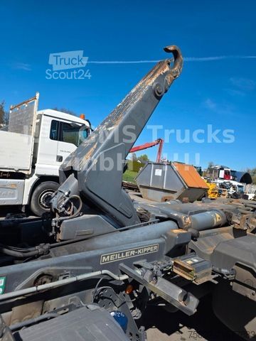 Tovornjak s kavljem za kontejnerje MERCEDES-BENZ Antos Actros 1843 / Meiller Knick /NUR130km/FUNK