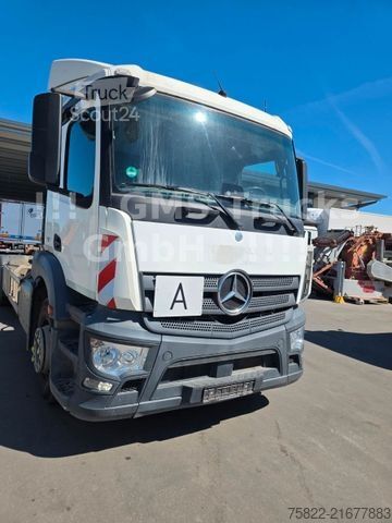 Tovornjak s kavljem za kontejnerje MERCEDES-BENZ Antos Actros 1843 / Meiller Knick /NUR130km/FUNK