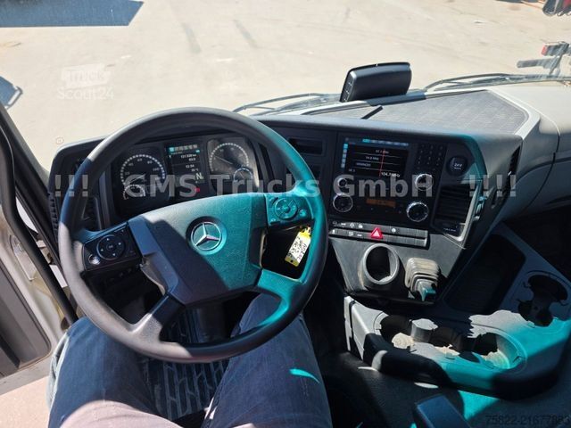 Tovornjak s kavljem za kontejnerje MERCEDES-BENZ Antos Actros 1843 / Meiller Knick /NUR130km/FUNK