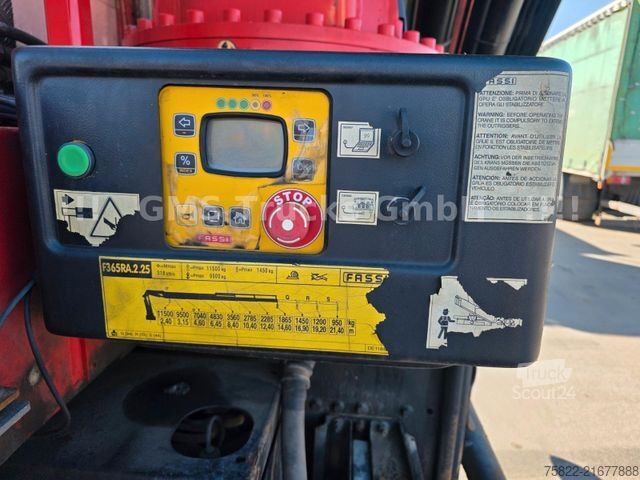 LKW mit Pritsche (offen) MAN TGS 35.460 / 8X4 / 28m Kran Fassi 365 + Flyjib