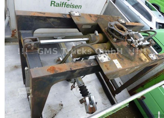 Autocamion basculant tridirecțional MERCEDES-BENZ Axor 1829 / E5 / ALU Kipper / Atlas Kran