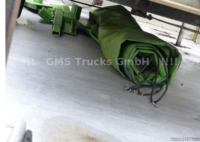 Autocamion basculant tridirecțional MERCEDES-BENZ Axor 1829 / E5 / ALU Kipper / Atlas Kran