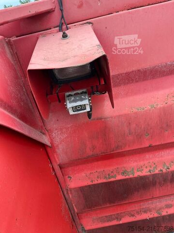 Vagón cargador HAWE Tridem SDW 45T, Heckentleerung, Silagewagen