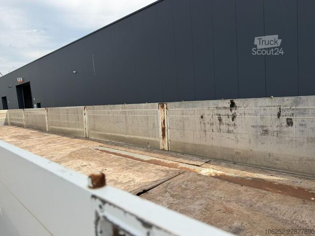 Platform trailer Schmitz Cargobull SCB*S3T - 3 AS PLATEAU + ALU ZIJBORDEN / PLATEA...