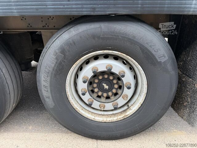 Platform trailer Schmitz Cargobull SCB*S3T - 3 AS PLATEAU + ALU ZIJBORDEN / PLATEA...