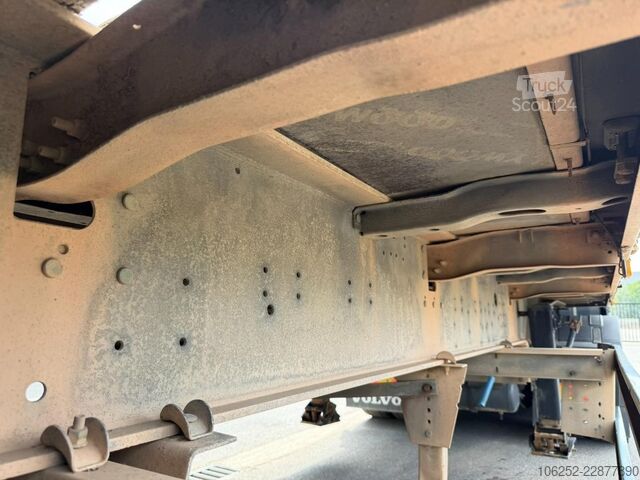 Platform trailer Schmitz Cargobull SCB*S3T - 3 AS PLATEAU + ALU ZIJBORDEN / PLATEA...