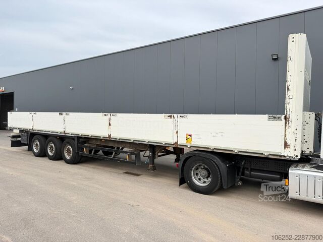 Lastplattform Schmitz Cargobull SCB*S3T - 3 axles PLATFORM  + ALU SIDEBOARDS / ...