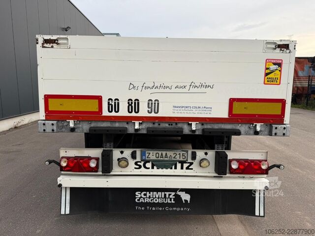 Lastplattform Schmitz Cargobull SCB*S3T - 3 axles PLATFORM  + ALU SIDEBOARDS / ...