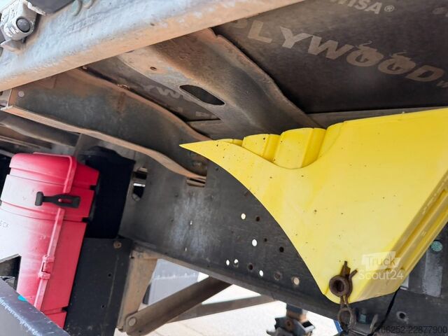 Lastplattform Schmitz Cargobull SCB*S3T - 3 axles PLATFORM  + ALU SIDEBOARDS / ...
