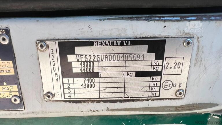 Standard-SZM Renault Premium 400 (MANUAL PUMP / POMPE MANUELLE / EURO2)