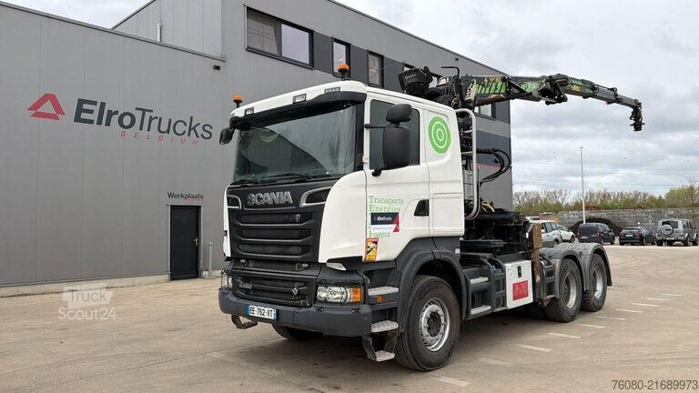 Standaard trekker Scania R580 (EURO 6 / FRENCH TRUCK / BIG HUB / 6X4 / T...