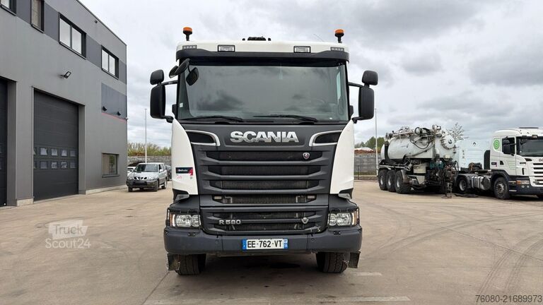Standaard trekker Scania R580 (EURO 6 / FRENCH TRUCK / BIG HUB / 6X4 / T...