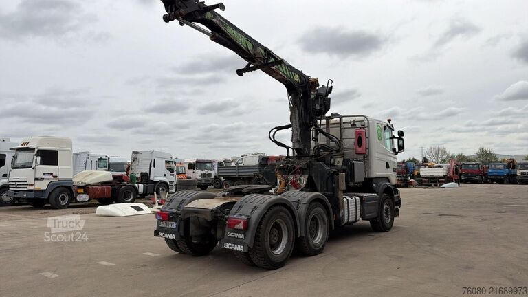 Standaard trekker Scania R580 (EURO 6 / FRENCH TRUCK / BIG HUB / 6X4 / T...