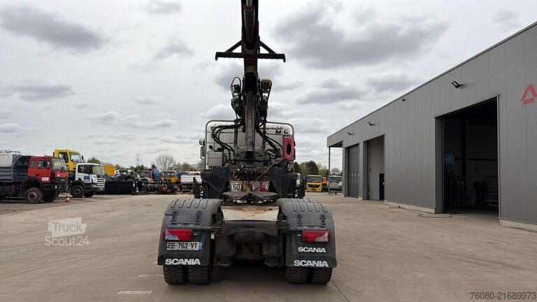 Standaard trekker Scania R580 (EURO 6 / FRENCH TRUCK / BIG HUB / 6X4 / T...