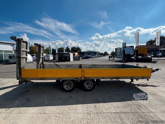 Lavtloader trailer SCHMIDT TUE119SP Tandemtieflader verzinkt