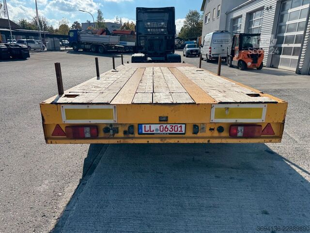 Remolque de plataforma baja GOLDHOFER TP-L2 15/80 Tiefladeanhänger