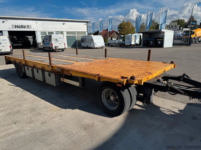 Remolque de plataforma baja GOLDHOFER TP-L2 15/80 Tiefladeanhänger