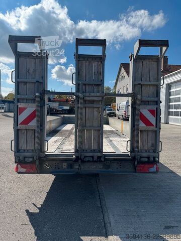 Remolque de plataforma baja SCHMIDT TUE119SR Tandemtieflader verzinkt