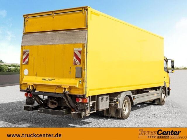 Camión caja MERCEDES-BENZ Atego 1224 L Spier-Kofferaufbau, LBW-Bär AHK AUT