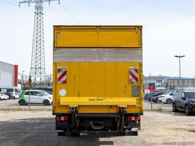 Camión caja MERCEDES-BENZ Atego 1224 L Spier-Kofferaufbau, LBW-Bär AHK AUT