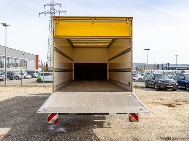 Camión caja MERCEDES-BENZ Atego 1224 L Spier-Kofferaufbau, LBW-Bär AHK AUT