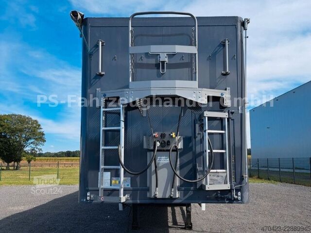 Sættevogn med walking floor KNAPEN K100 A5060*LiftA*SAF*ALCOA*Funkfernbedienung