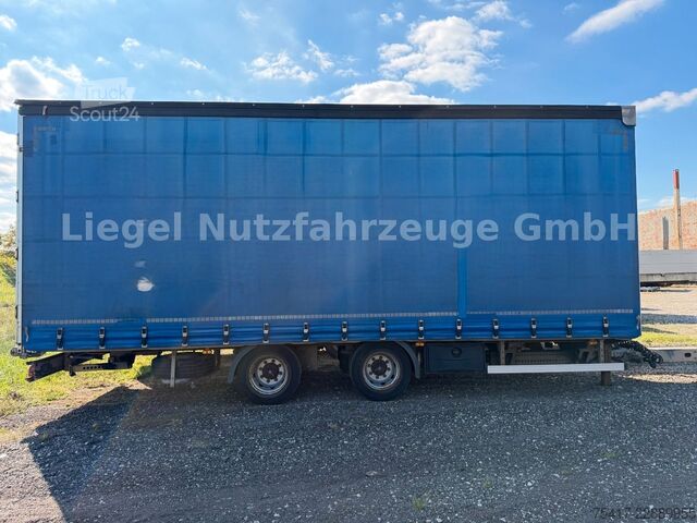 مقطورة مفتوحة مع غطاء قماشي  RUFA ZTC 19-22 SDAH Plane u. Spriegel