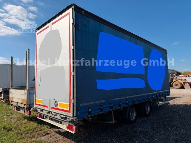 مقطورة مفتوحة مع غطاء قماشي  RUFA ZTC 19-22 SDAH Plane u. Spriegel