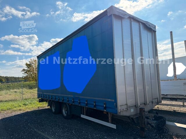 مقطورة مفتوحة مع غطاء قماشي  RUFA ZTC 19-22 SDAH Plane u. Spriegel