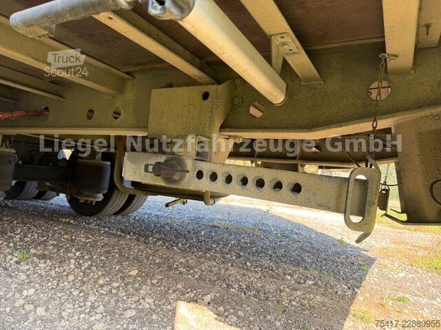 مقطورة مفتوحة مع غطاء قماشي  RUFA ZTC 19-22 SDAH Plane u. Spriegel